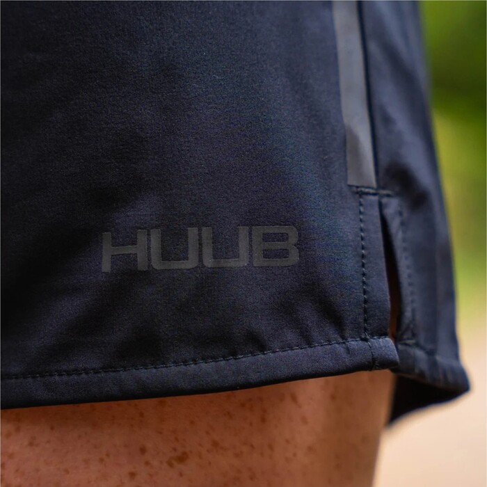 2024 Huub Hombres 2 En 1 Entrenamiento Corto TSH2 - Black